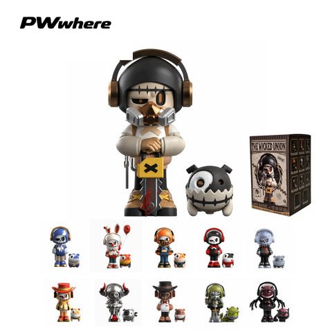 PWWHERE MR. BONE The Wicked Union Series Blind Box Action Figures