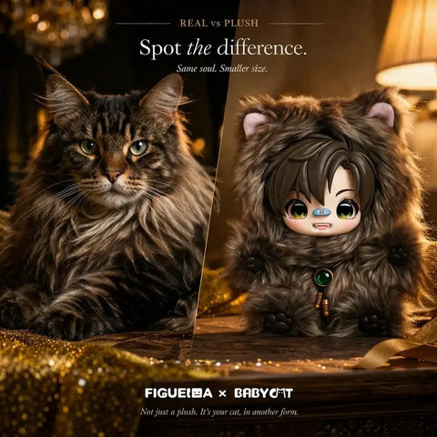 PWWHERE Babycat Series Plush Toy Blind Box & Bag Charm