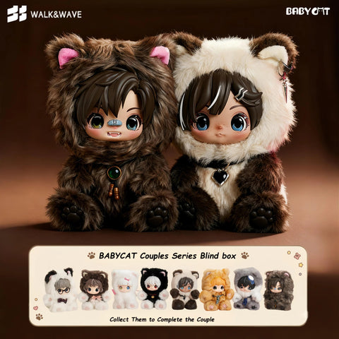 PWWHERE Babycat Series Plush Toy Blind Box & Bag Charm