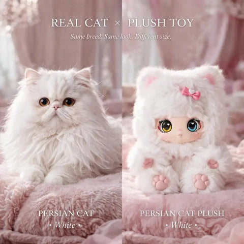 PWWHERE Babycat Series Plush Toy Blind Box & Bag Charm