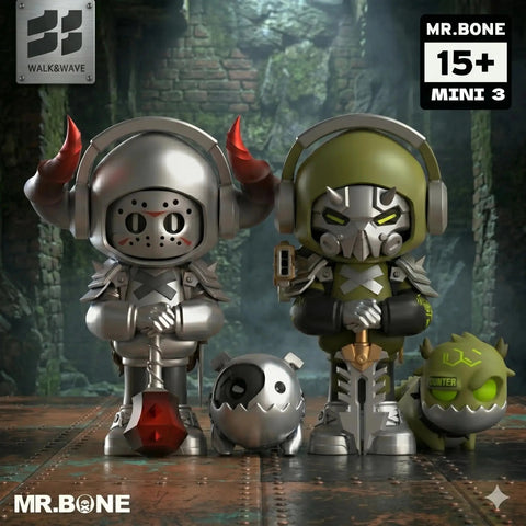 PWWHERE MR. BONE The Wicked Union Series Blind Box Action Figures
