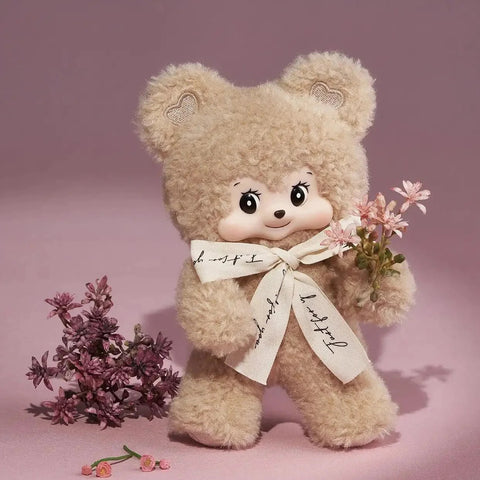 PWWHERE Pezzy Bear Sweet Gift Plush Series Mystery Blind Box - Cute Stuffed Toy Bag Charm