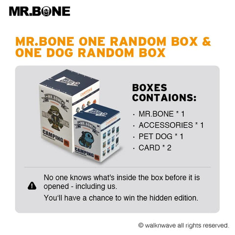 PWWHERE Camping Series The Wild Adventure Blind Box Figures