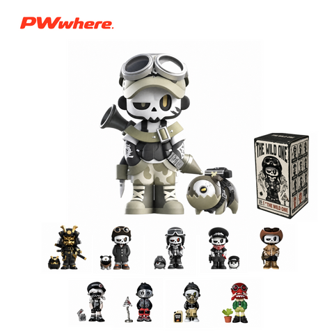 PWWHERE MR. BONE 5th Gen The Wild One Series Blind Box Action Figures